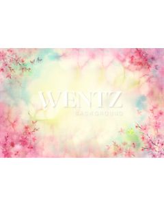 Photography Background in Fabric Floral / Backdrop 1766