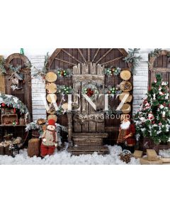 Photography Background in Fabric Christmas / Backdrop 1921