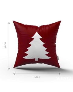 Kit 4 Pillow Cases Christmas with Pine Tree - 45 x 45 / WA04
