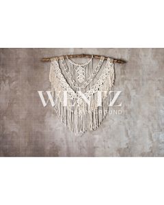 Photography Background in Fabric Boho Wall with Macramé / Backdrop 2066