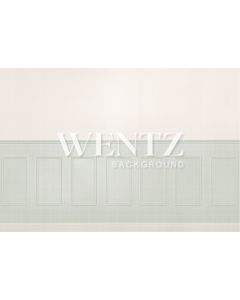 Photography Background in Fabric Boiserie Green Mint / Backdrop 2222