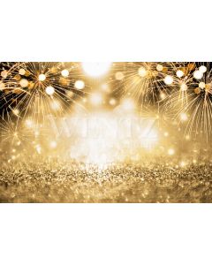 Photography Background in Fabric New Year Lights / Backdrop 2387