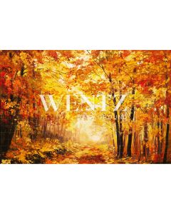 Photography Background in Fabric Autumn / Backdrop 2434