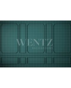 Photography Background in Fabric Green Boiserie / Backdrop 2520