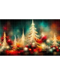 Photography Background in Fabric Fine Art Pine Trees / Backdrop 2526