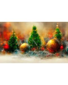Photography Background in Fabric Fine Art Pine Trees / Backdrop 2528