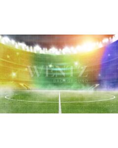 Photography Background in Fabric World Cup Soccer Stadium / Backdrop 2540