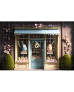 Photography Background in Fabric Easter Bakery / Backdrop 2624