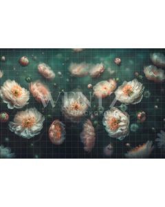 Photography Background in Fabric Floral Fine Art / Backdrop 2721