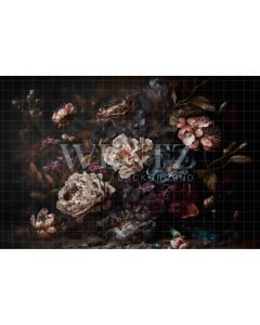 Photography Background in Fabric Floral Fine Art / Backdrop 2785