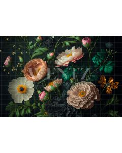 Photography Background in Fabric Floral Fine Art / Backdrop 2788