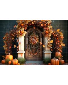 Photography Background in Fabric Fall Facade / Backdrop 2919