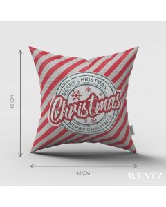 Pillow Case Christmas Striped - 45 x 45 / WA34