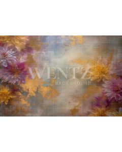 Photography Background in Fabric Floral Fine Art / Backdrop 3124