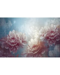 Photography Background in Fabric Floral Fine Art / Backdrop 3126