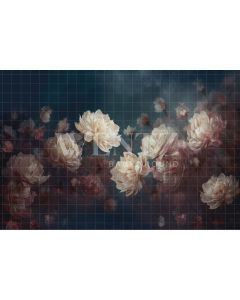 Photography Background in Fabric Floral Fine Art / Backdrop 3127