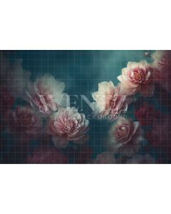 Photography Background in Fabric Floral Fine Art / Backdrop 3129