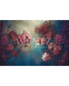 Photography Background in Fabric Floral Fine Art / Backdrop 3130