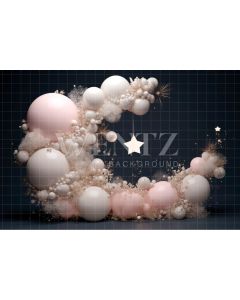 Photography Background in Fabric Cake Smash Moon / Backdrop 3228
