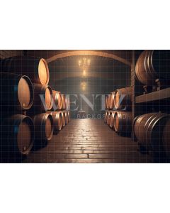Photography Background in Fabric Set with Barrel / Backdrop 3243