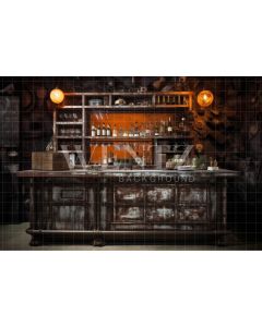 Photography Background in Fabric Dads Bar / Backdrop 3442