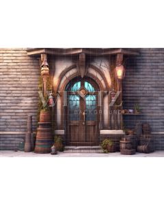 Photography Background in Fabric Wizard's House / Backdrop 3464