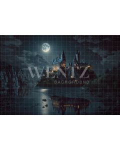 Photography Background in Fabric Wizardry School / Backdrop 3492