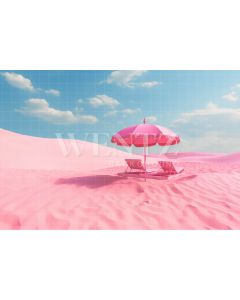Photography Background in Fabric Pink Paradise / Backdrop 3512