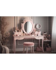 Photography Background in Fabric Princess Dressing Table / Backdrop 3516
