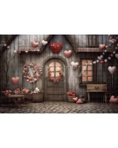 Photography Background in Fabric Romantic Decoration / Backdrop 3647