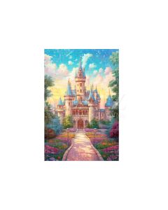 Photography Background in Fabric Vertical Enchanted Castle / Backdrop 3660
