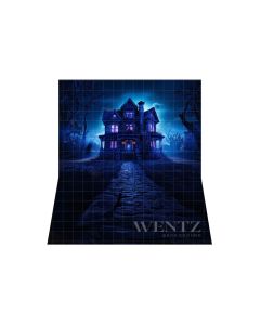 Photography Background in Fabric Haunted Mansion / Backdrop 3687