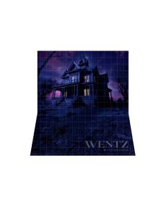 Photography Background in Fabric Haunted Mansion / Backdrop 3688