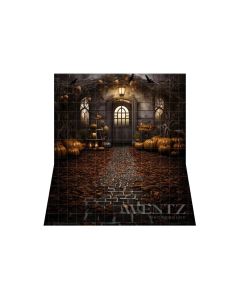 Photography Background in Fabric Halloween Facade / Backdrop 3738