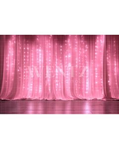 Photography Background in Fabric Pink Stage / Backdrop 3785