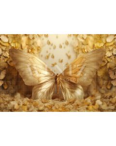 Photography Background in Fabric Golden Wings / Backdrop 3798