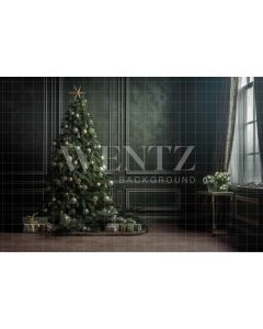 Photography Background in Fabric Christmas Room / Backdrop 3821