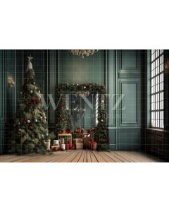Photography Background in Fabric Christmas Decoration / Backdrop 3982