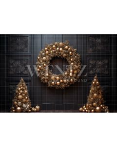 Photography Background in Fabric Christmas Set / Backdrop 4037