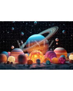 Photography Background in Fabric Planets / Backdrop 4247