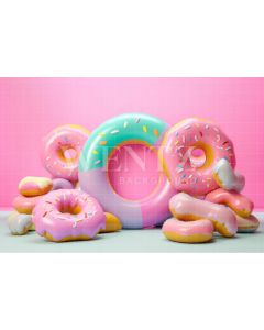 Photography Background in Fabric Donuts / Backdrop 4255