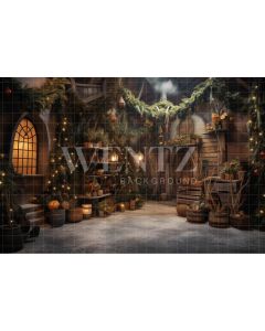 Photography Background in Fabric Christmas Set / Backdrop 4259 