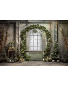 Photography Background in Fabric Christmas Set / Backdrop 4272