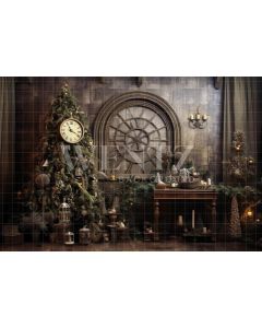 Photography Background in Fabric Christmas Set / Backdrop 4323