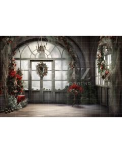 Photography Background in Fabric Christmas Set / Backdrop 4334