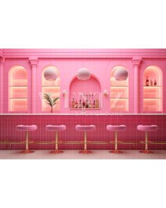 Photography Background in Fabric Pink Bar / Backdrop 4416