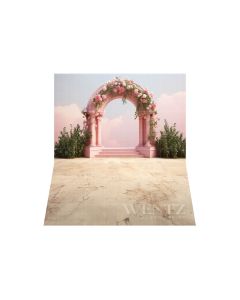 Photography Background in Fabric Floral Arch / Backdrop 4431