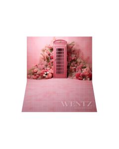 Photography Background in Fabric Floral Booth / Backdrop 4471