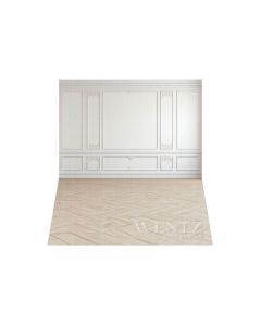 Photography Background in Fabric White Boiserie / Backdrop 4502