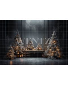 Photography Background in Fabric Christmas Set / Backdrop 4519
